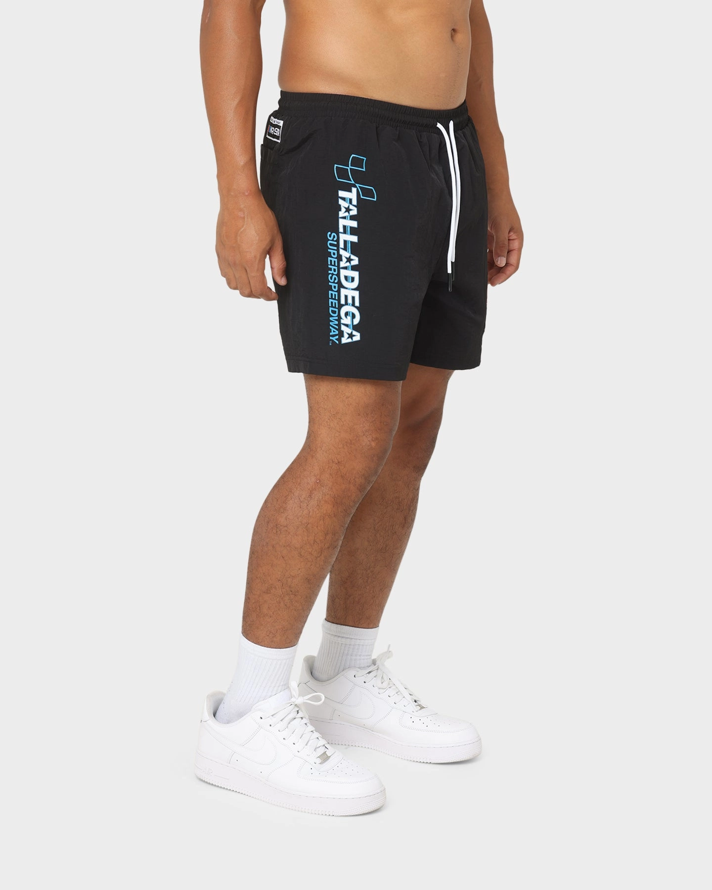 Playful Vibes NASCAR Talladega High Gear Shorts Black