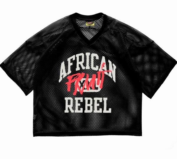 Ultimate Wear Active Layer The Fruit Mkt African Rebel Jersey 'Black'