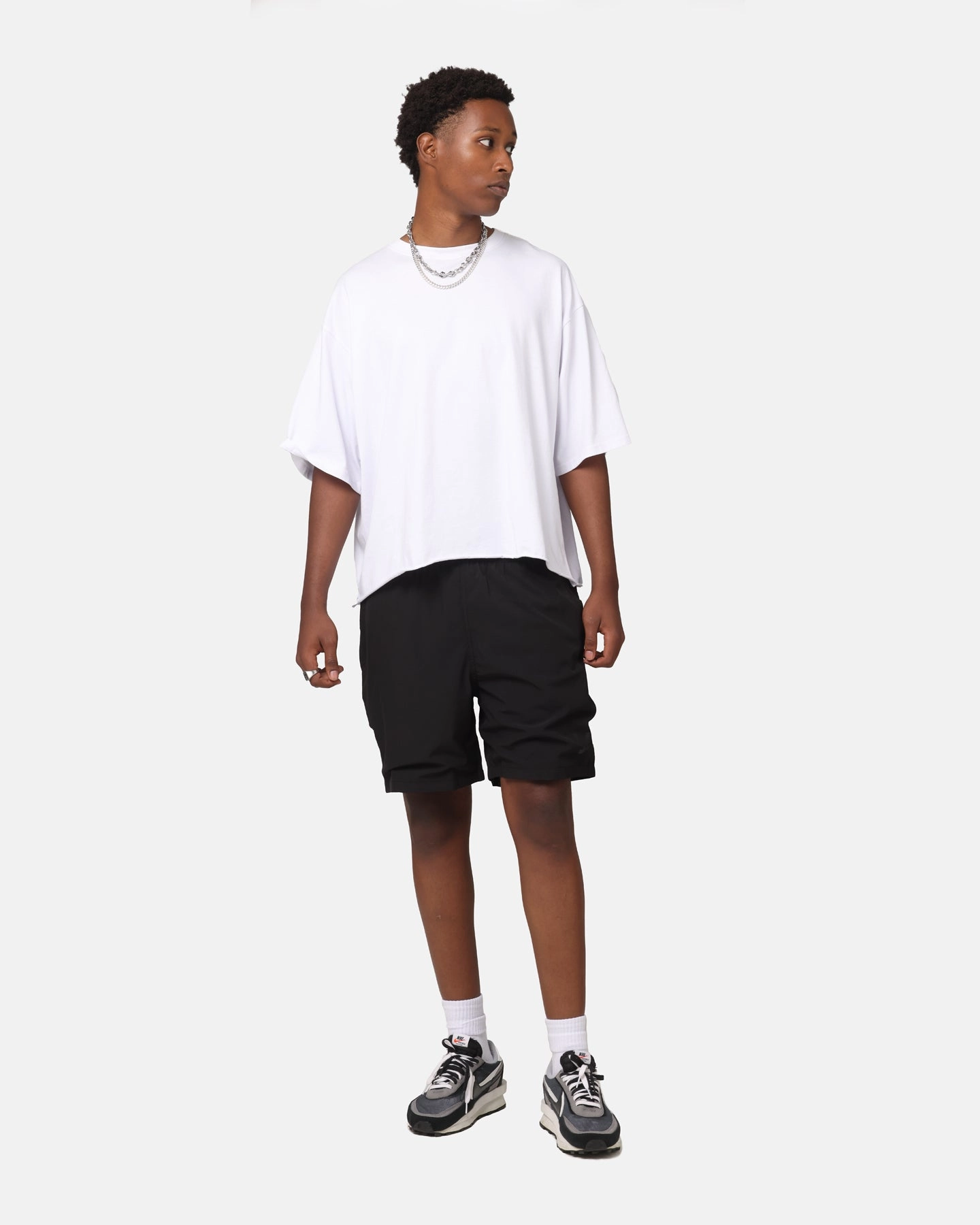 The Anti Order A Logo Shorts Black Camping Gear
