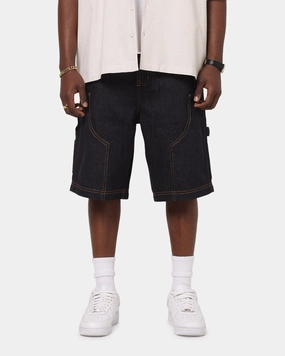 Contemporary Design Carre Work Jorts Dark Washed Indigo