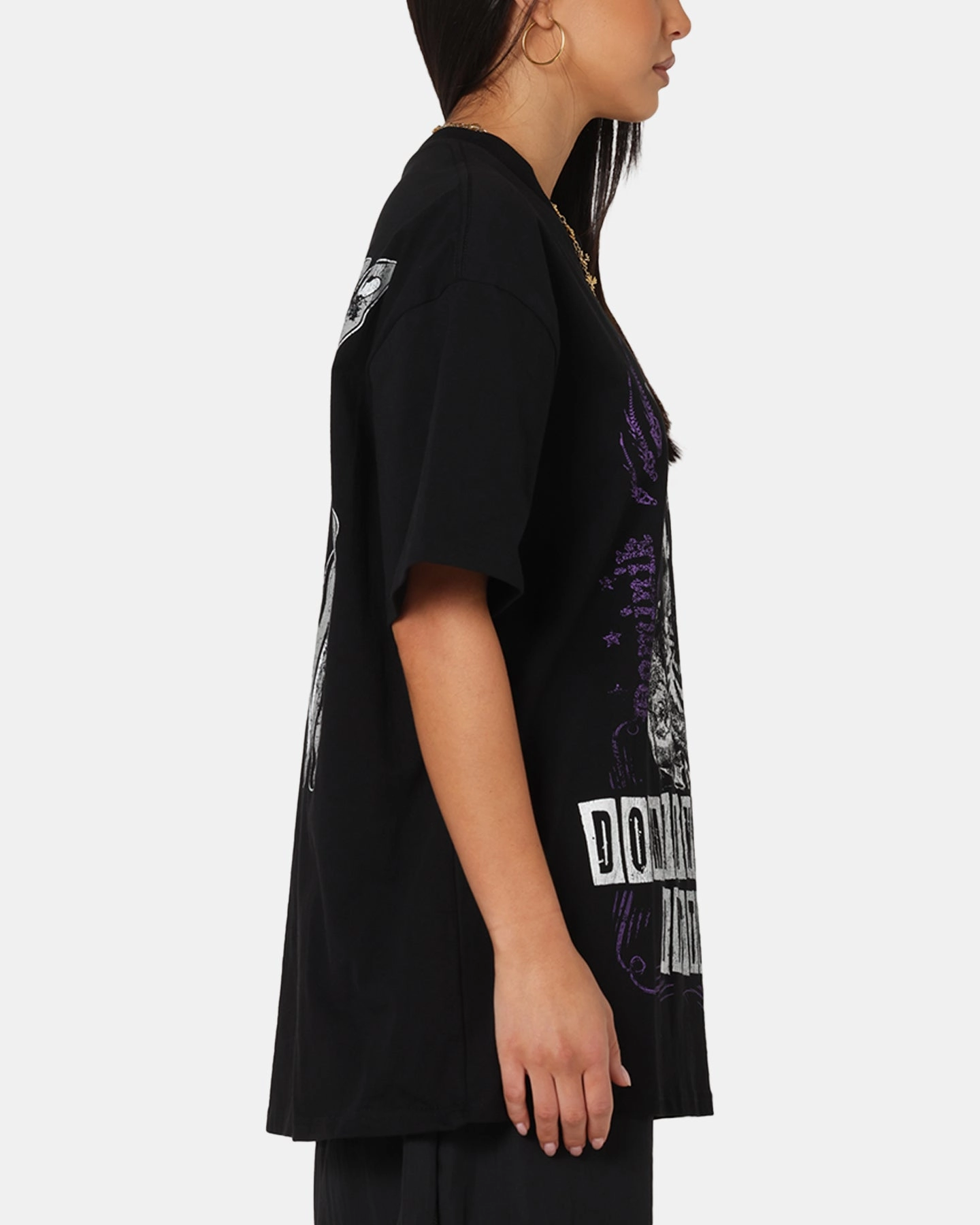 Culture Kings X WWE Dominik Mysterio Summer Slam Heavy T-Shirt Black Light Casual