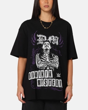 Culture Kings X WWE Dominik Mysterio Summer Slam Heavy T-Shirt Black Feminine Fit short sleeved