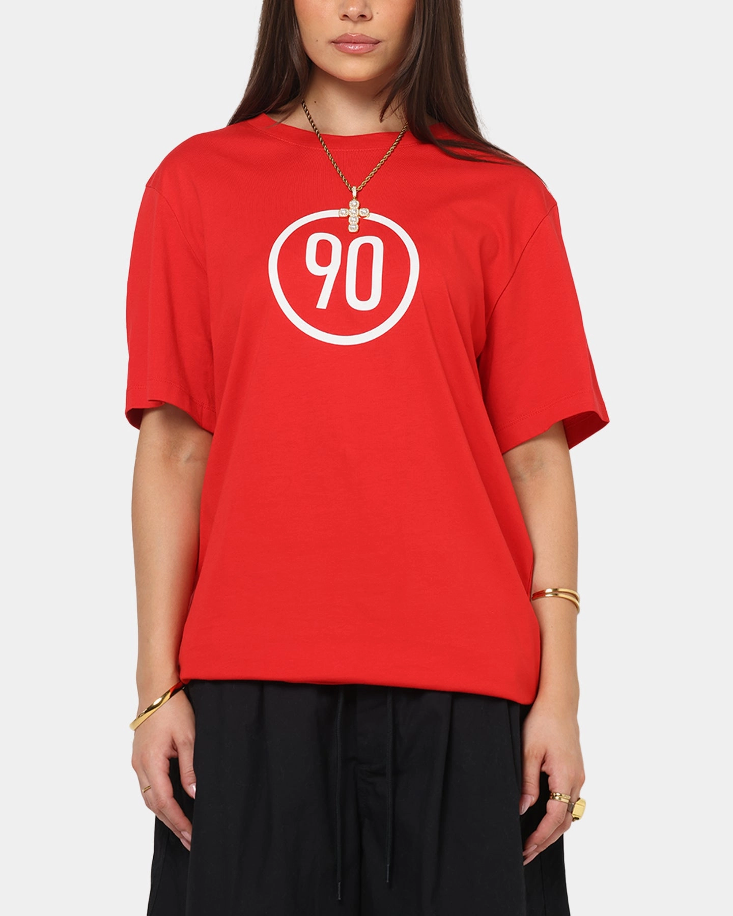 Nike Total 90 Soccer T-Shirt University Red Versatile Wearable