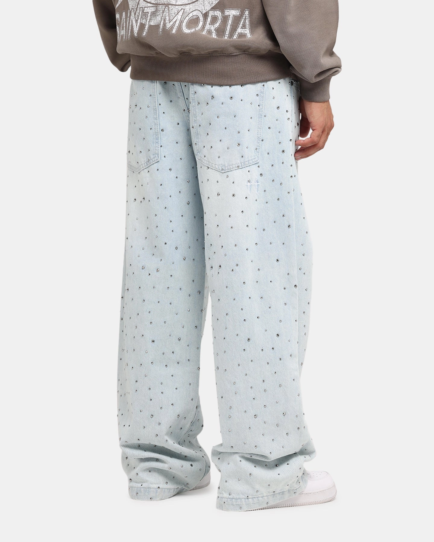 Wearable Piece Saint Morta Amplus Glamourama Jeans Blue Dust