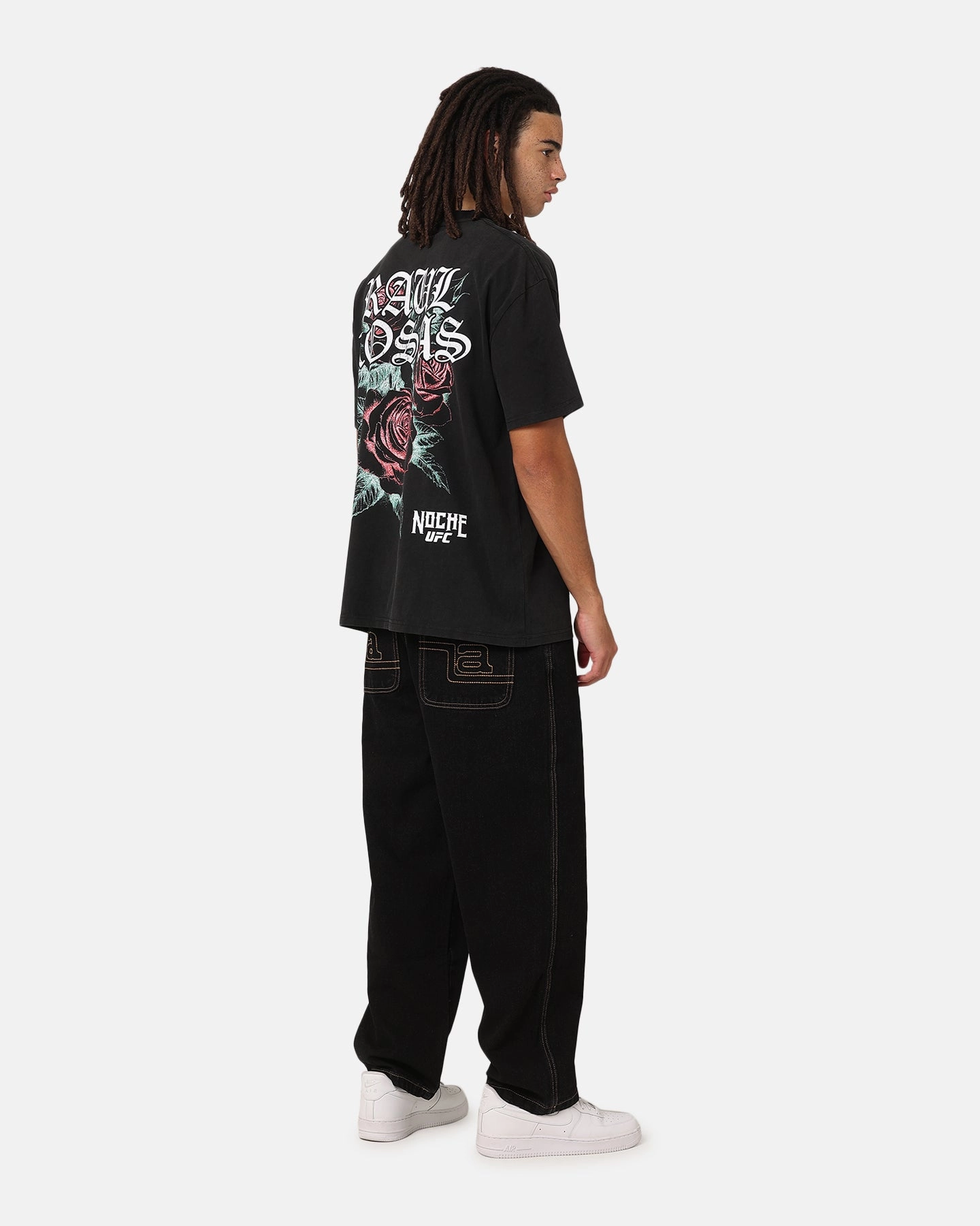 UFC By Culture Kings Ra??l Rosas Jr. Noche Heavy T-Shirt Vintage Black Wool combination