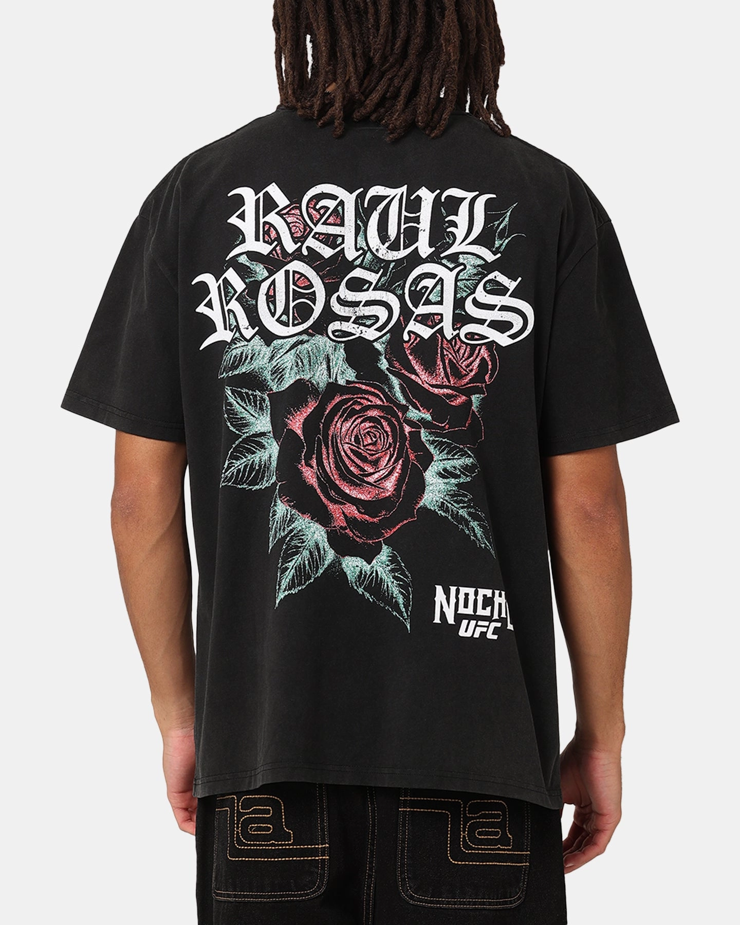 UFC By Culture Kings Ra??l Rosas Jr. Noche Heavy T-Shirt Vintage Black Affordable accessibility Easy Layer