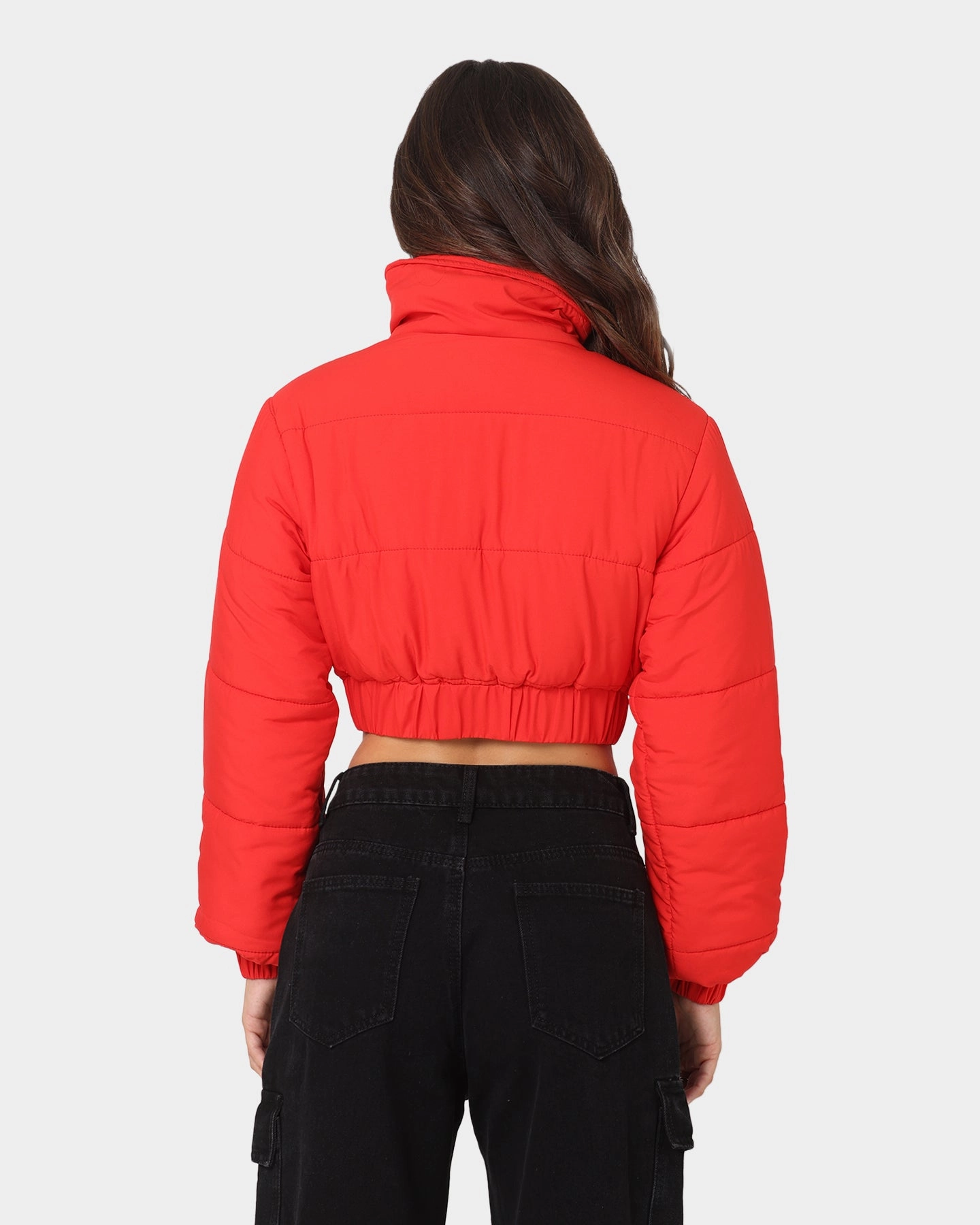 XXIII Women's Chelle Puffer Jacket Red Flexible Comfort On The Go Layer