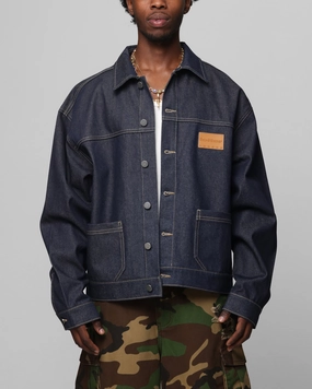 Loiter Prestige Denim Jacket Raw Indigo Ideal Gender - neutral