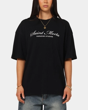 Outdoor Trend Saint Morta Studios Logo T-Shirt Black