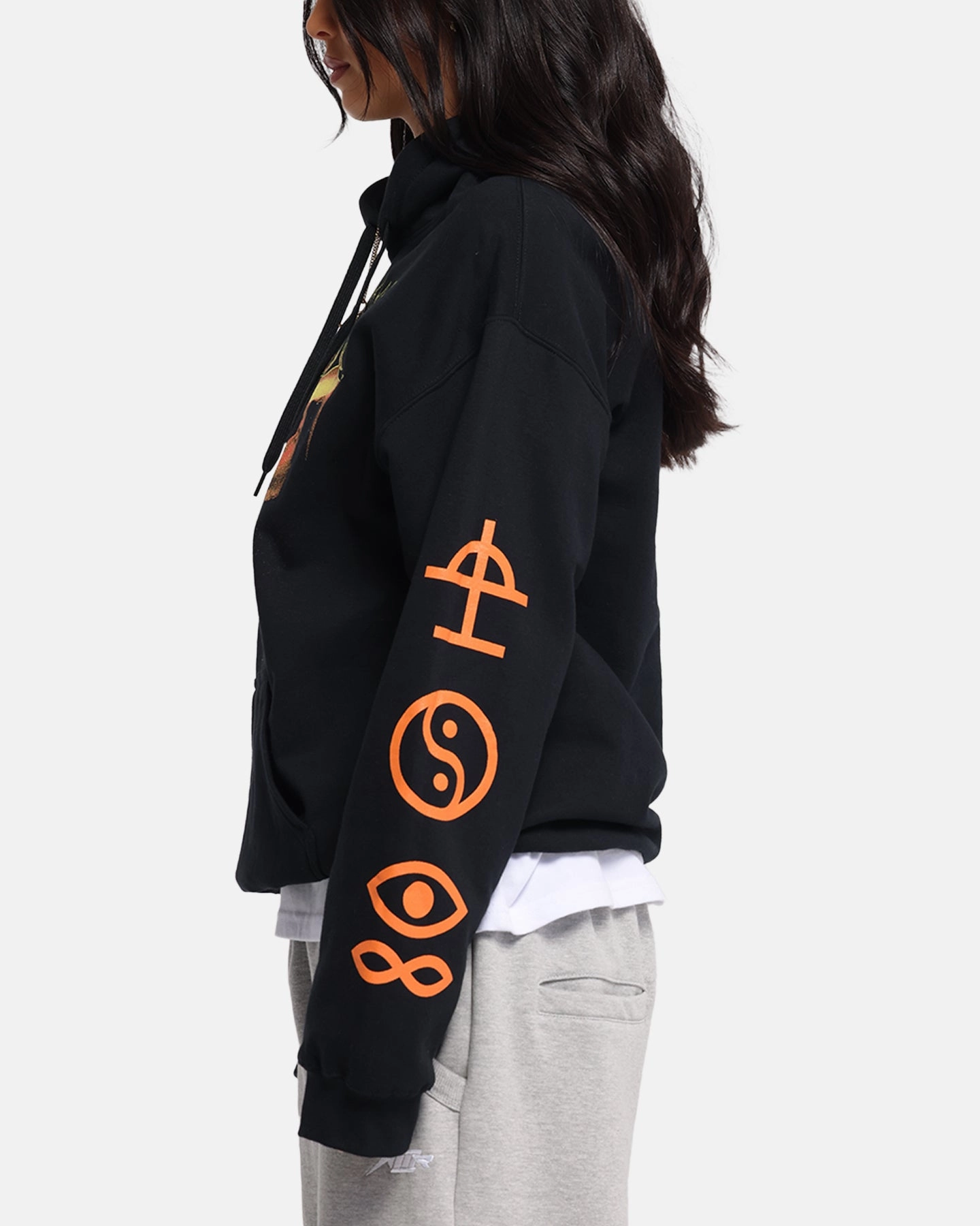 ThermoregulatingFabric Bad Omens Fire Starting Hoodie Pepper