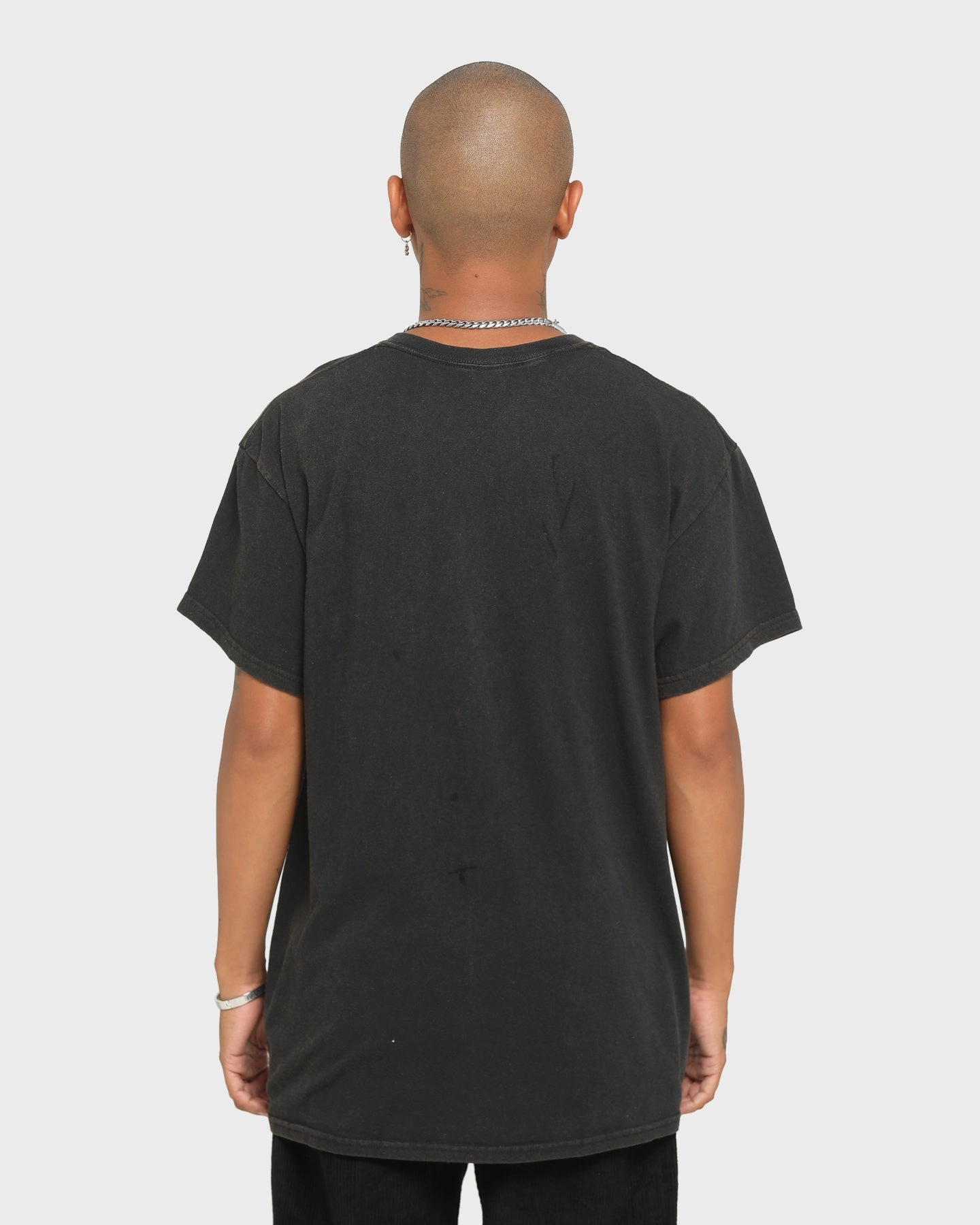 Cozy and Fashionable skinny but not tight Mitchell & Ness Chicago Bulls Windy City Vintage T-Shirt Vintage Black