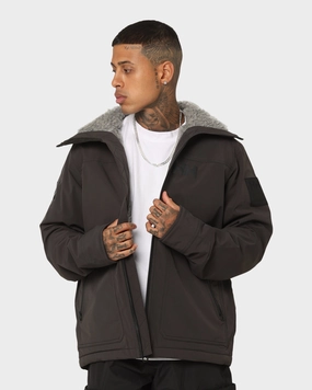 Helly Hansen Arctic Shelled Wool Pile Jacket Ebony Adventure Ready