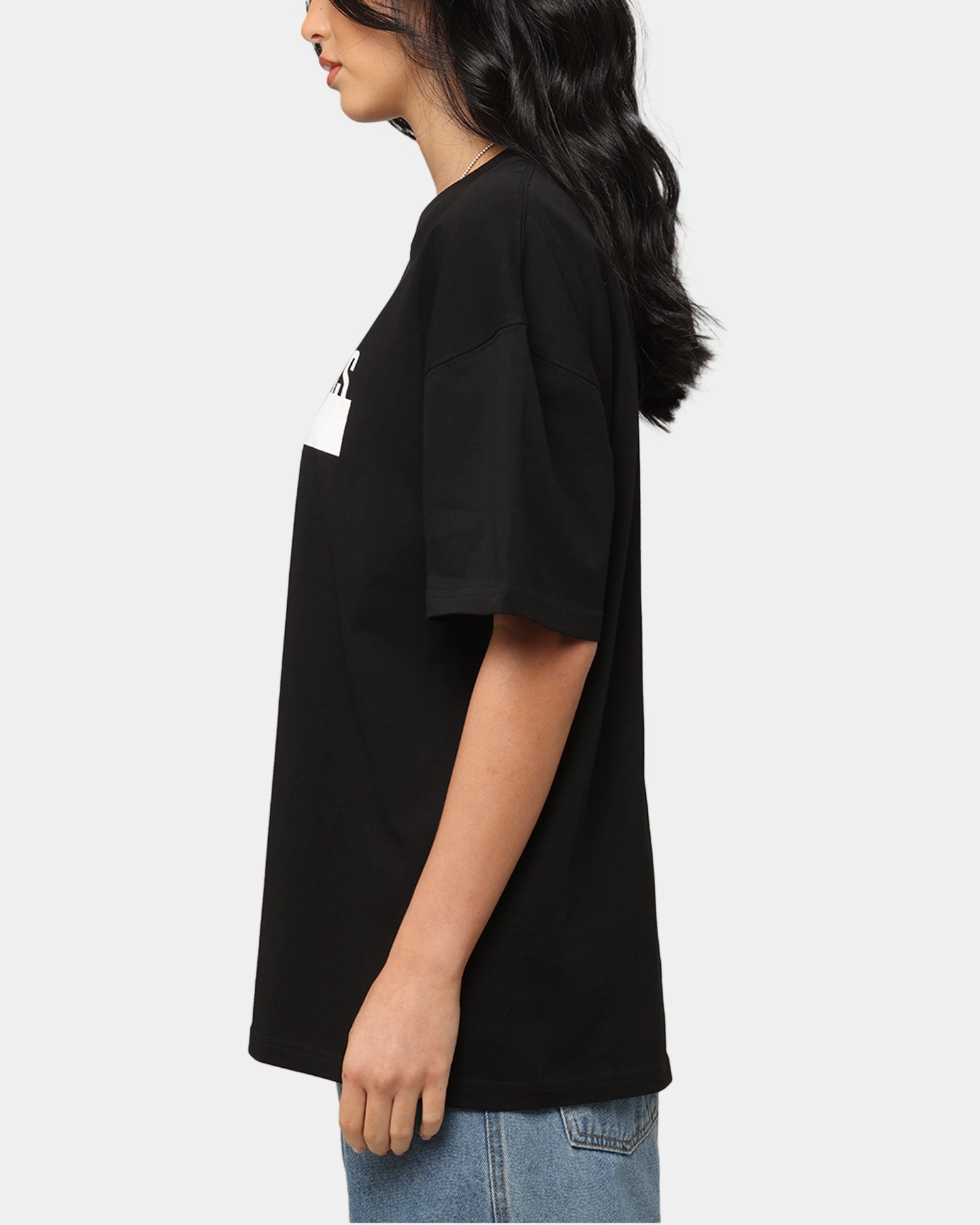 Elevn Clothing Co Blocked Out T-Shirt Black Slim Fit Cut Tight Fit