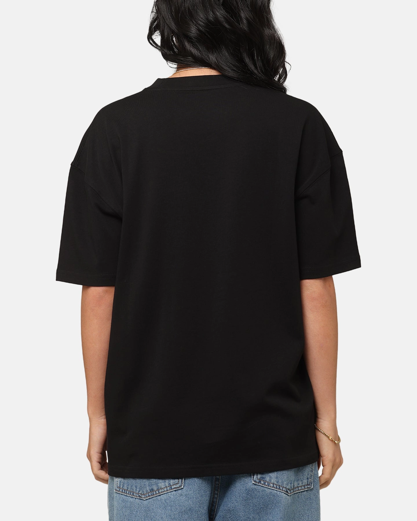 Light Outfit Versatile and Stylish Elevn Clothing Co Blocked Out T-Shirt Black