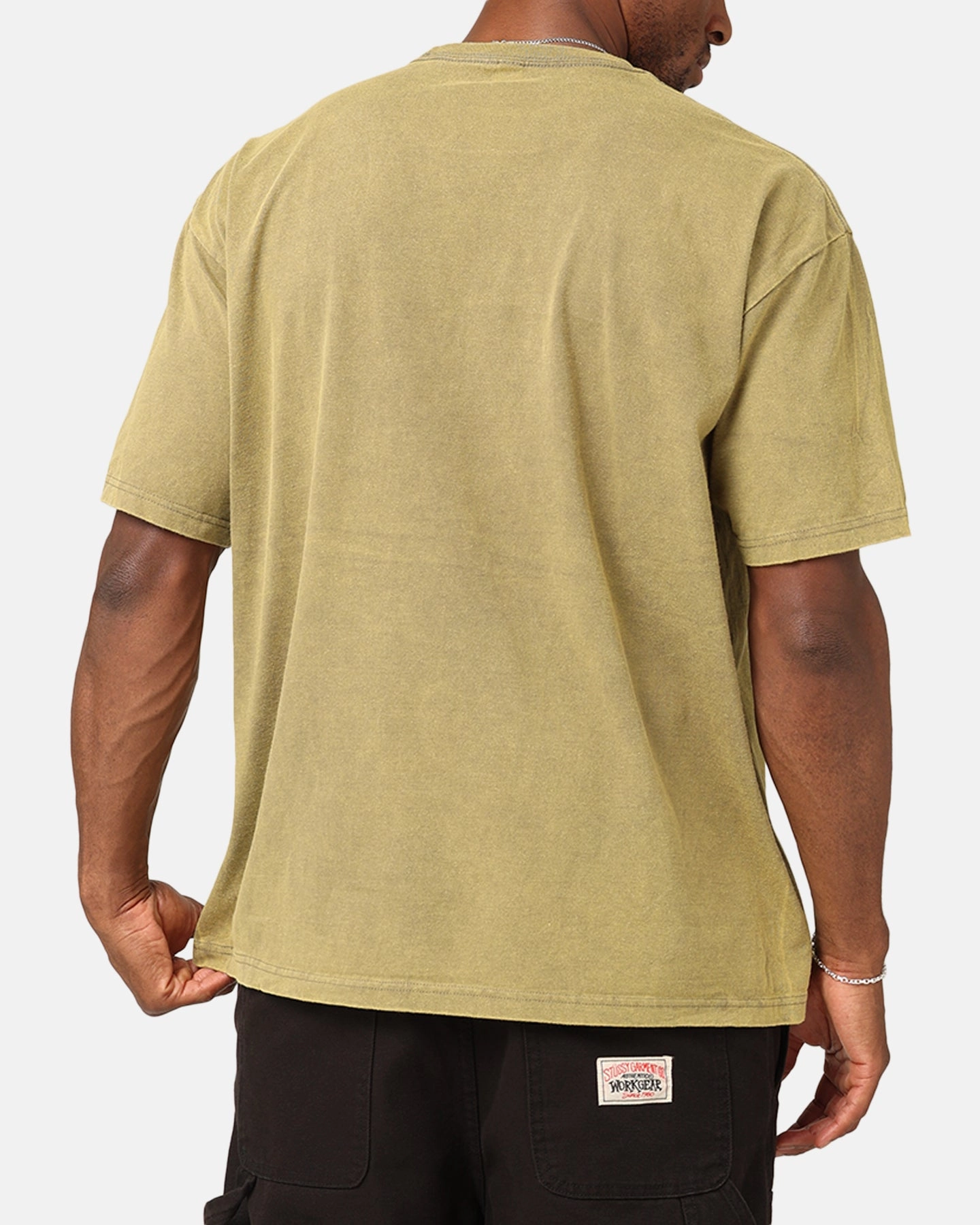 Durable Material Elevn Clothing Co Dept. T-Shirt Khaki