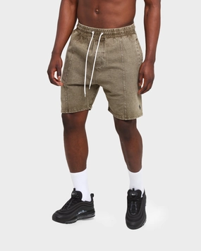 cheering section Elevn Clothing Co. VTG Washed Shorts Forest