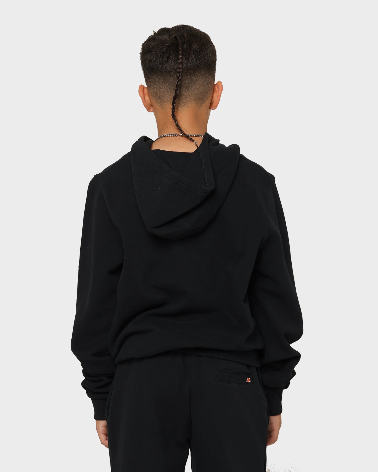 platform Ellesse Kids' Jero Overhead Junior Hoodie Black