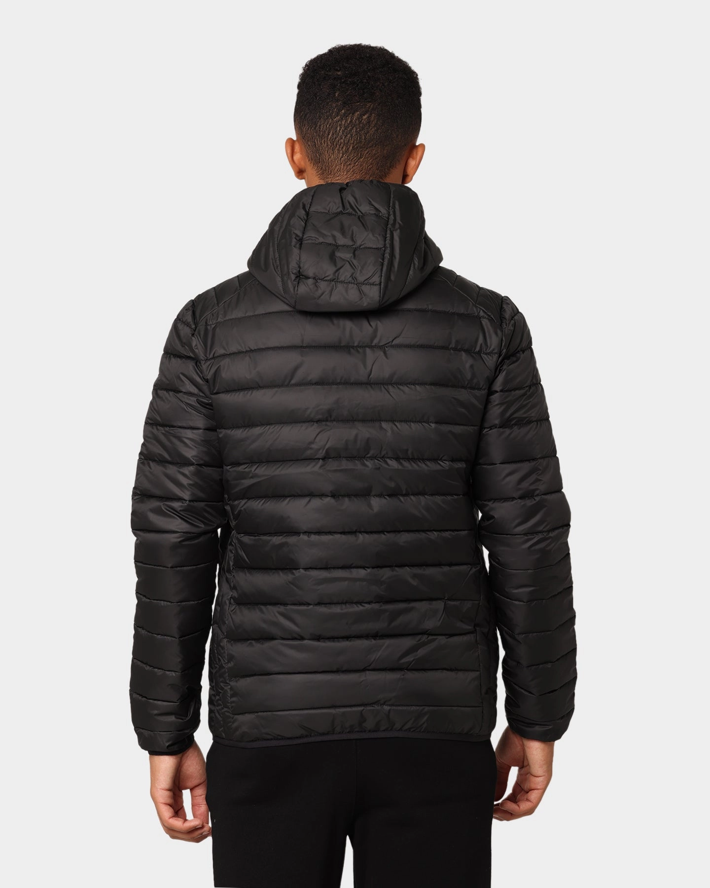 Ellesse Lombardy Padded Puffer Jacket Black wallet