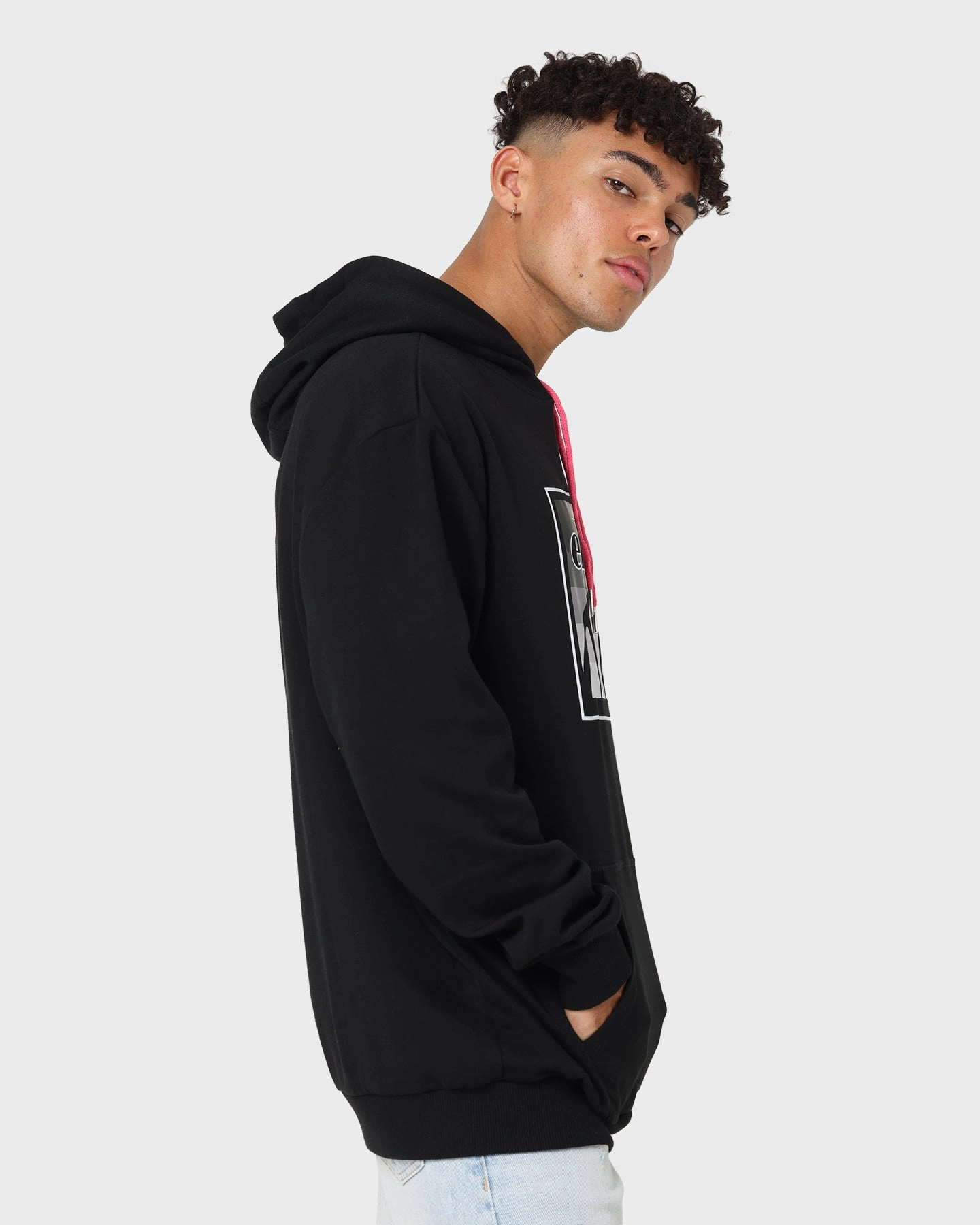 Ellesse Norla Hoodie Black Mouthwash Insulated Jacket