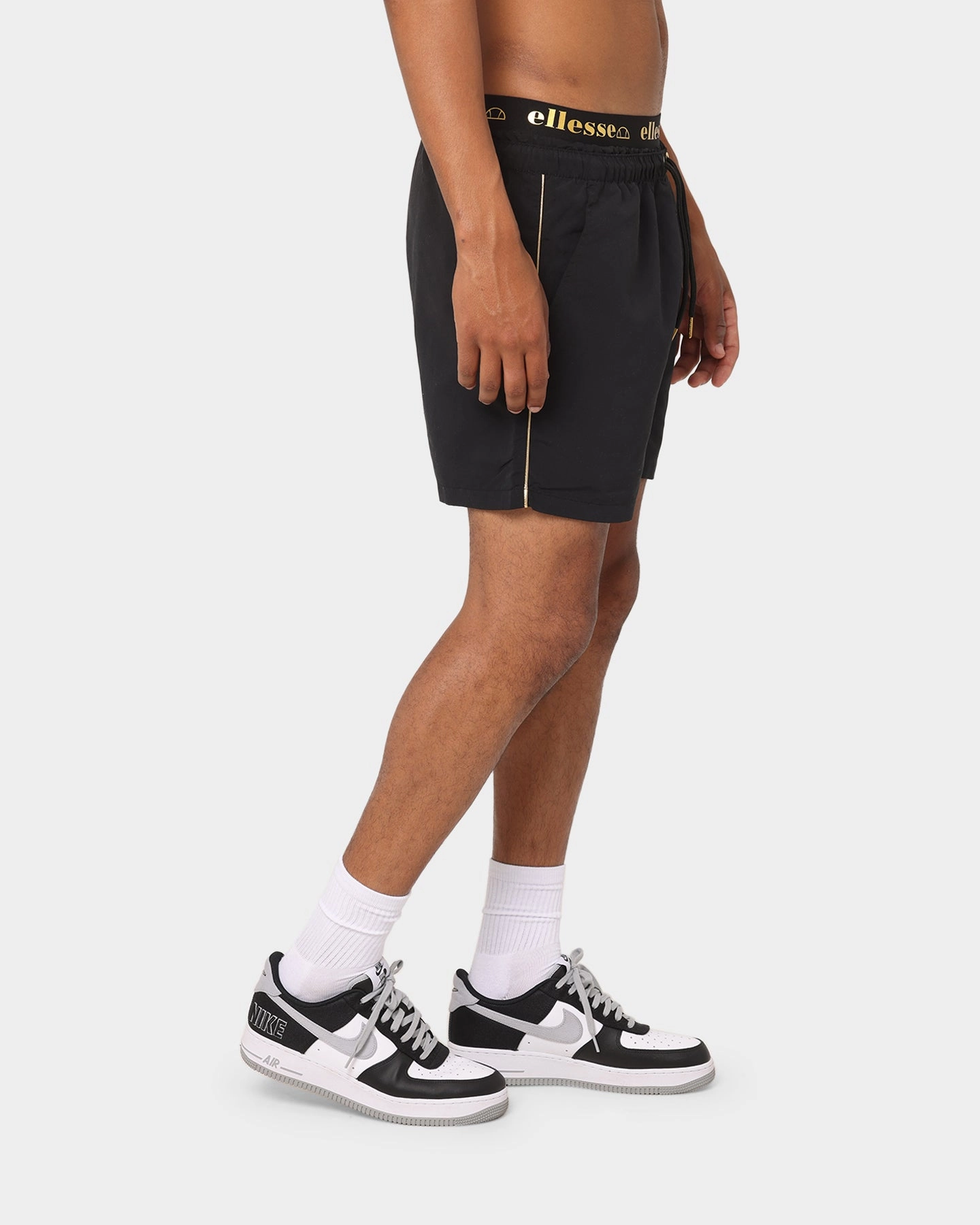 Ellesse Salcko Swim Shorts Black Color Variety Simple Style
