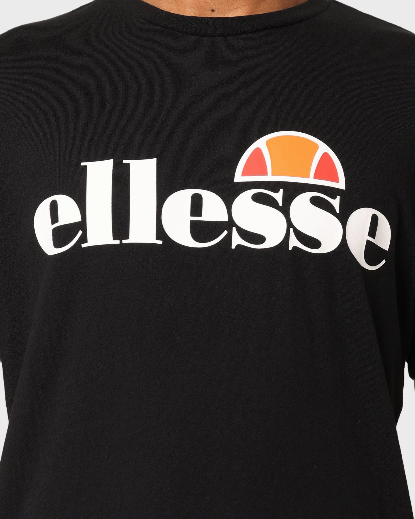 Light Casual Wear Breathable Wearable Ellesse SL Prado T-Shirt Black