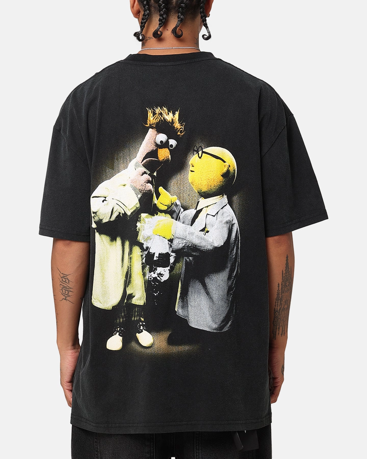 American Thrift Disney The Muppets Beaker Heavy T-Shirt Vintage Black QuickDry Material Seasonal Staple