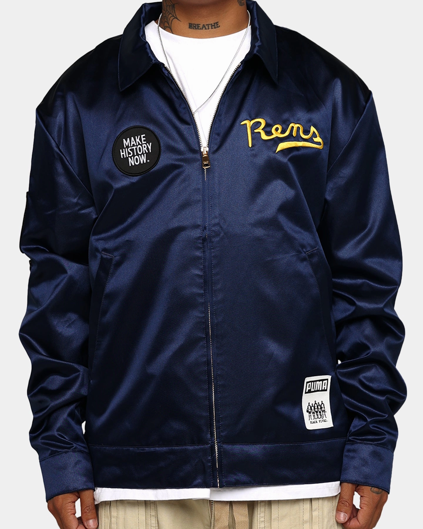 Puma Rens 100 Jacket Puma Navy QuickAccessPockets Period