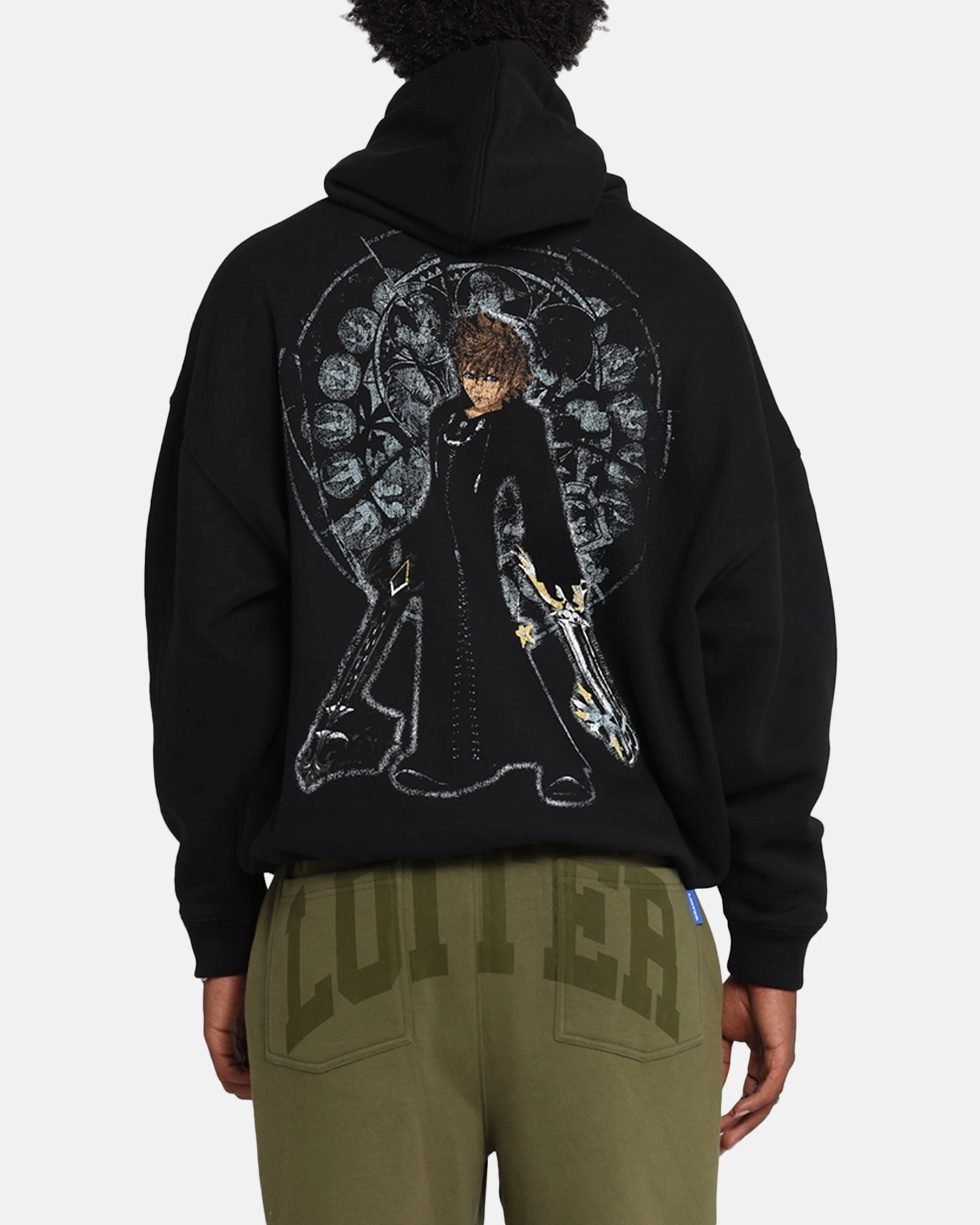 Goat Crew Disney Kingdom Hearts Kingdom Premium Hoodie Black long - term storage