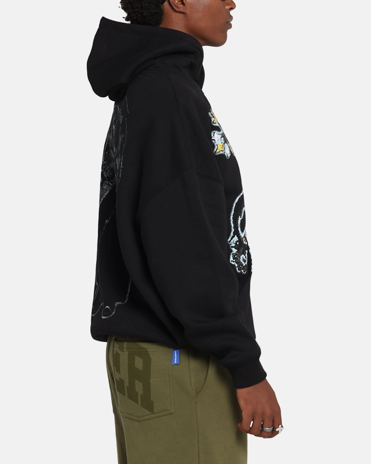 Goat Crew Disney Kingdom Hearts Kingdom Premium Hoodie Black High strength High - end
