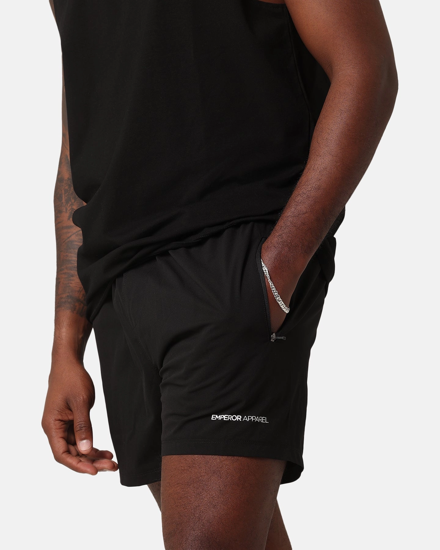 waterproof Emperor Apparel Performance Shorts Black