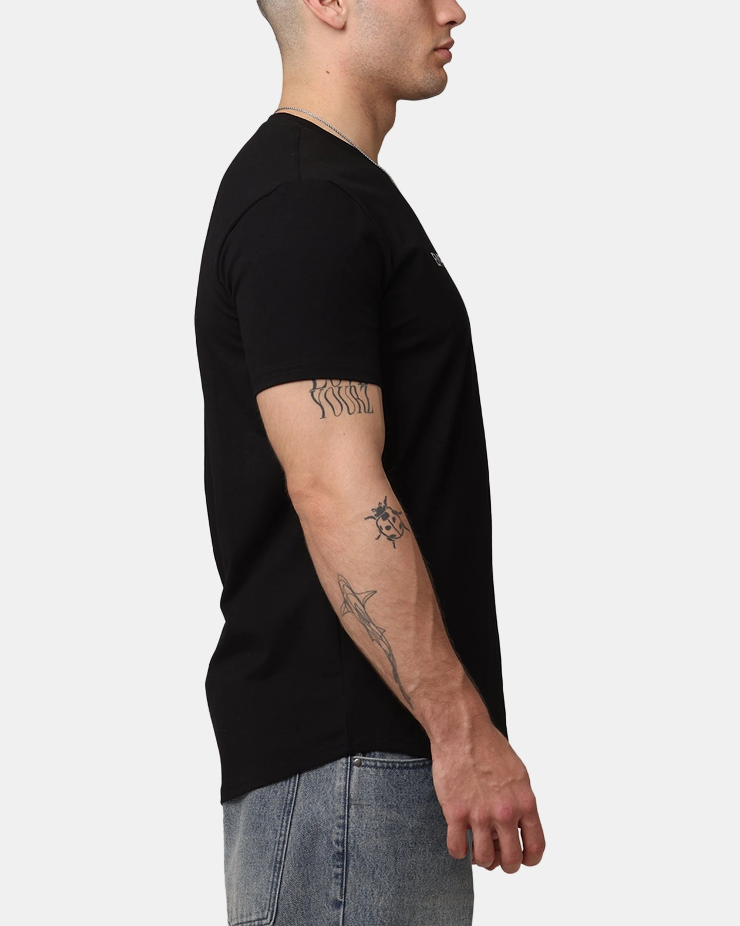 EcoFriendly Dye Emperor Apparel Scallop Sport T-Shirt Black