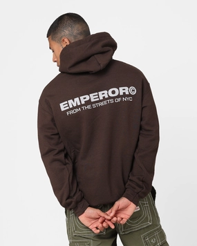 Expose Emperor Apparel The Streets Hoodie Brown
