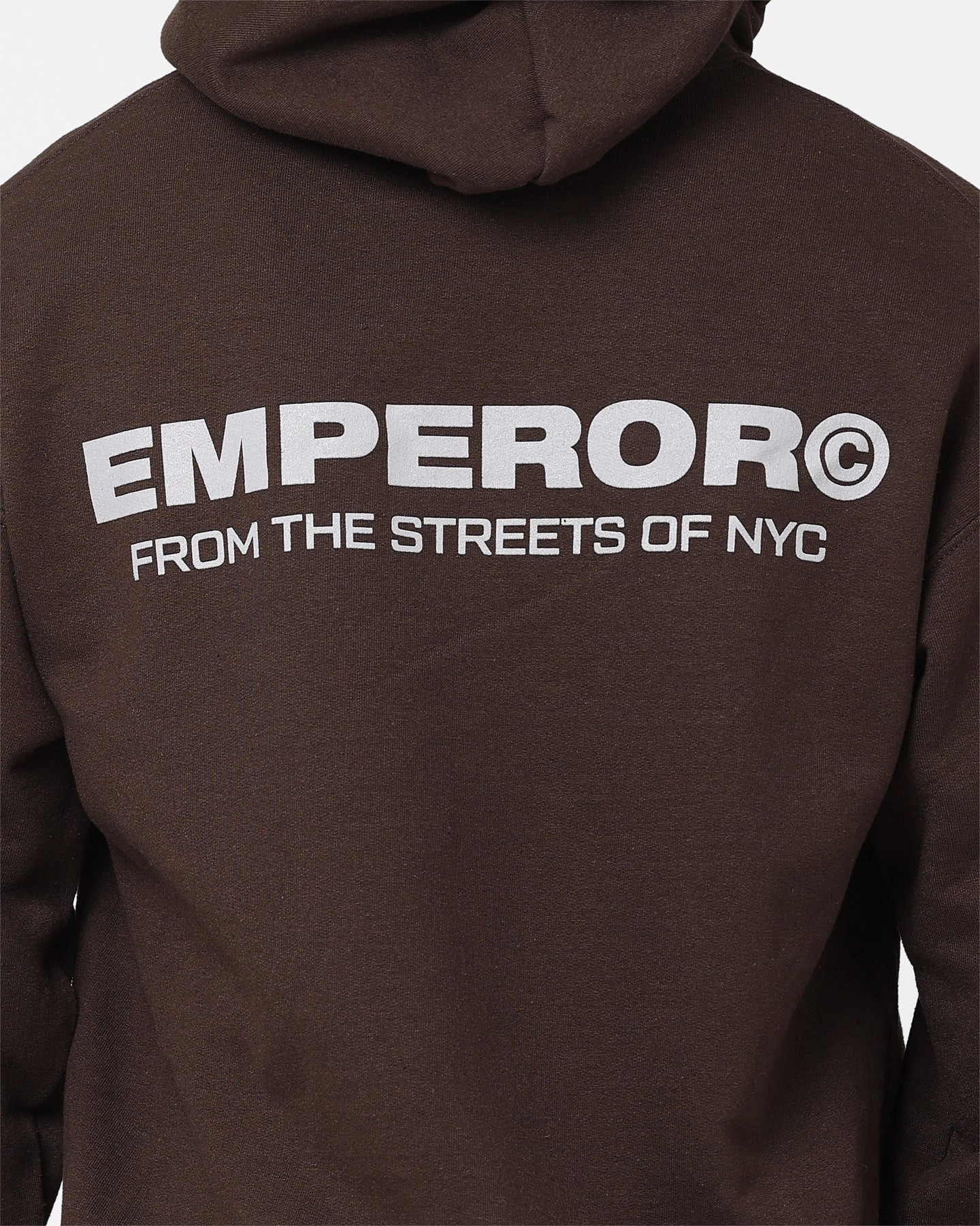 Emperor Apparel The Streets Hoodie Brown Streetwear Style