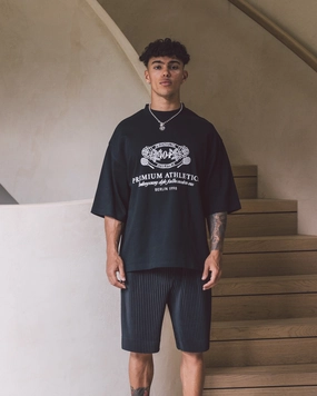 perfect for all-day wear 404 Premium Athletics Heritage T-Shirt Black