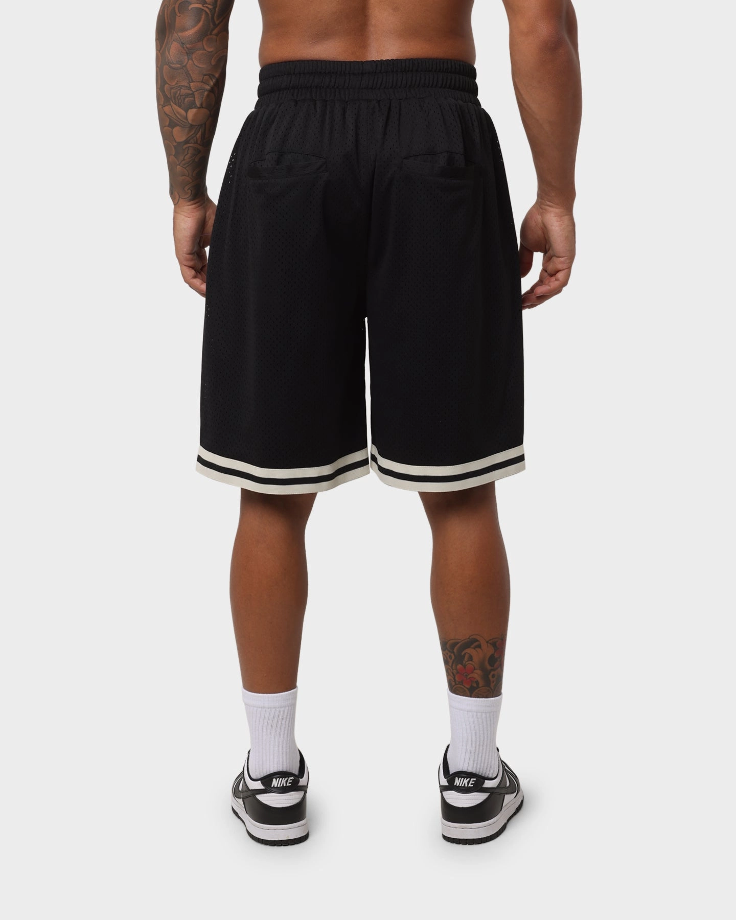 EN ES Team Basketball Shorts Black Gym Wear