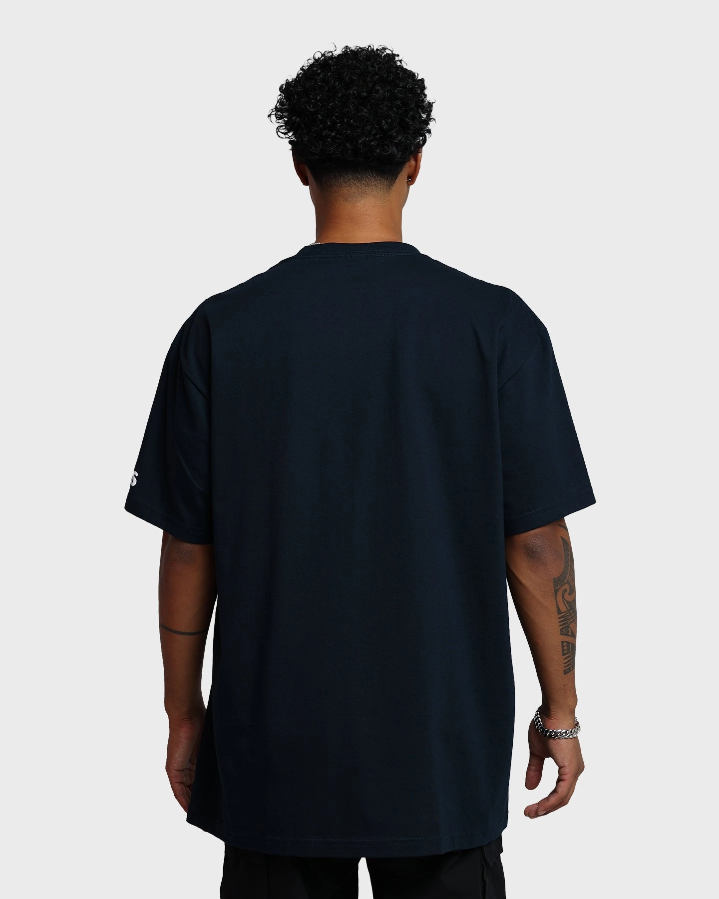 American Thrift X Jaws Jaws Vintage T-Shirt Navy Quick Dry Fabric