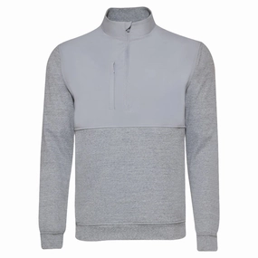 Hollow Fiber Fill Straight Down Harding Hybrid Quarter Zip Golf Pullover Storm - FW24 Men