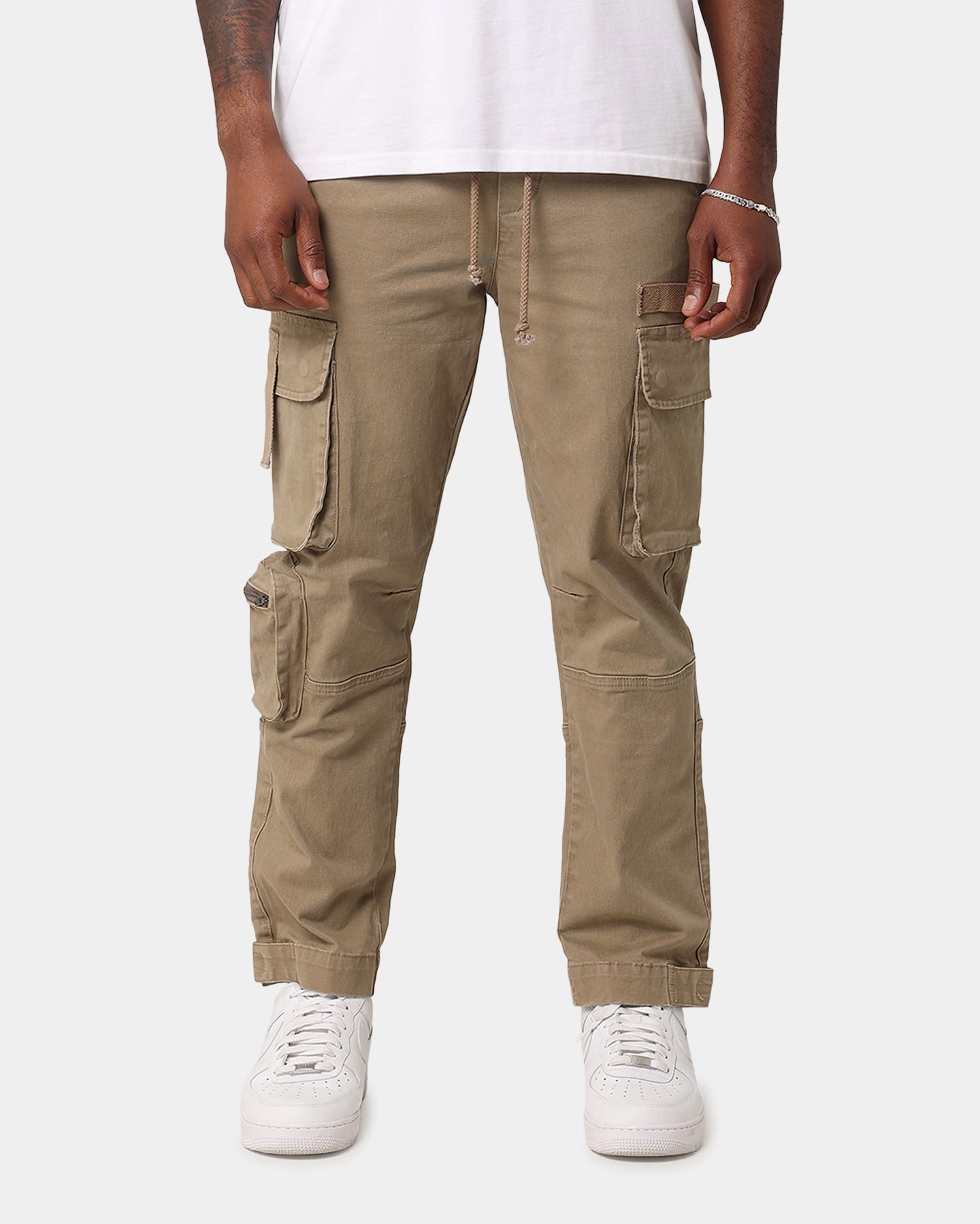 Comfortable Movement XXIII Drew Utility Jogger Tan