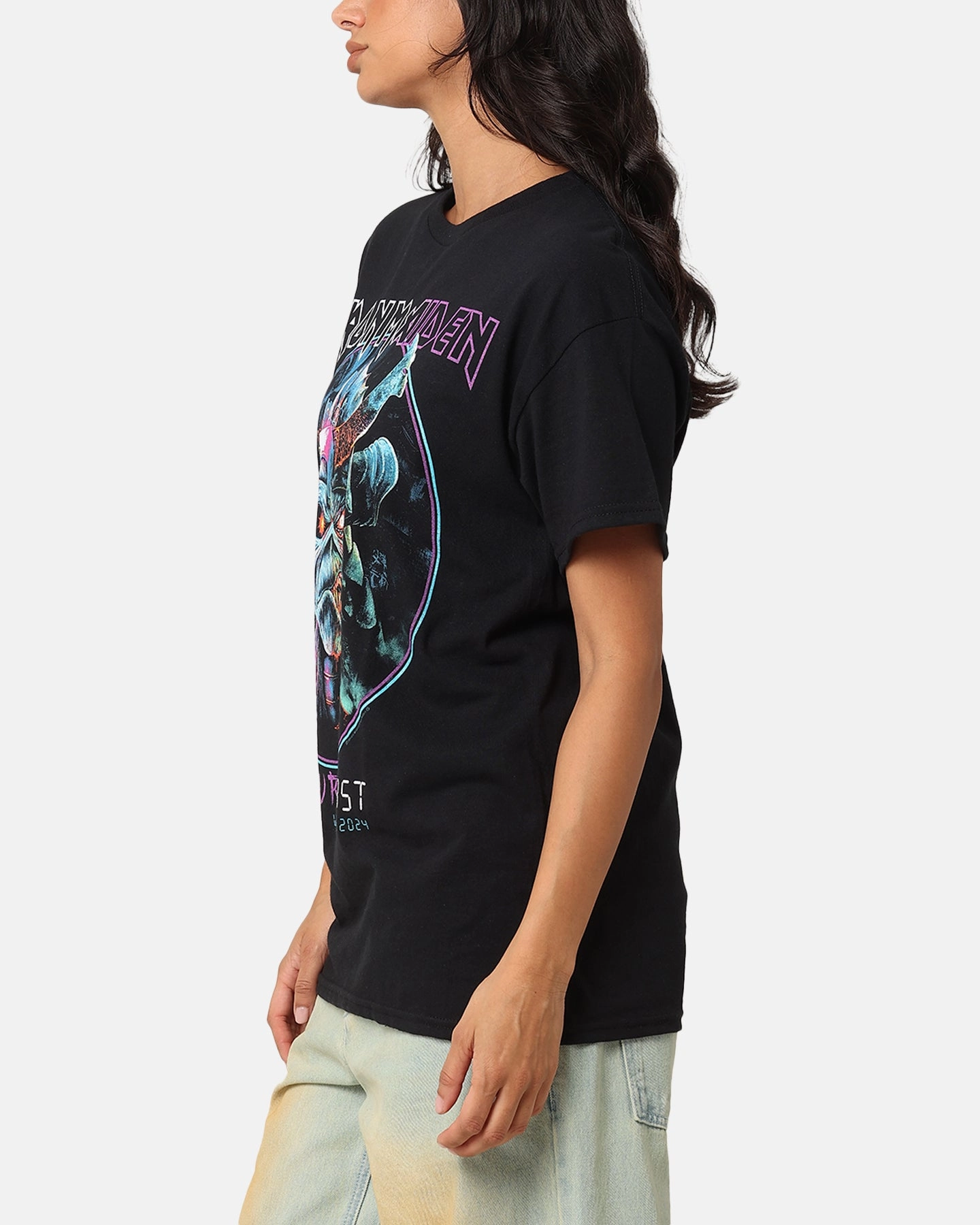 Iron Maiden Future Past Tour T-Shirt Black Comfort and Ease