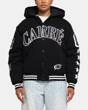 Carre C-Star Varsity Jacket Black teens' Durable Stitching