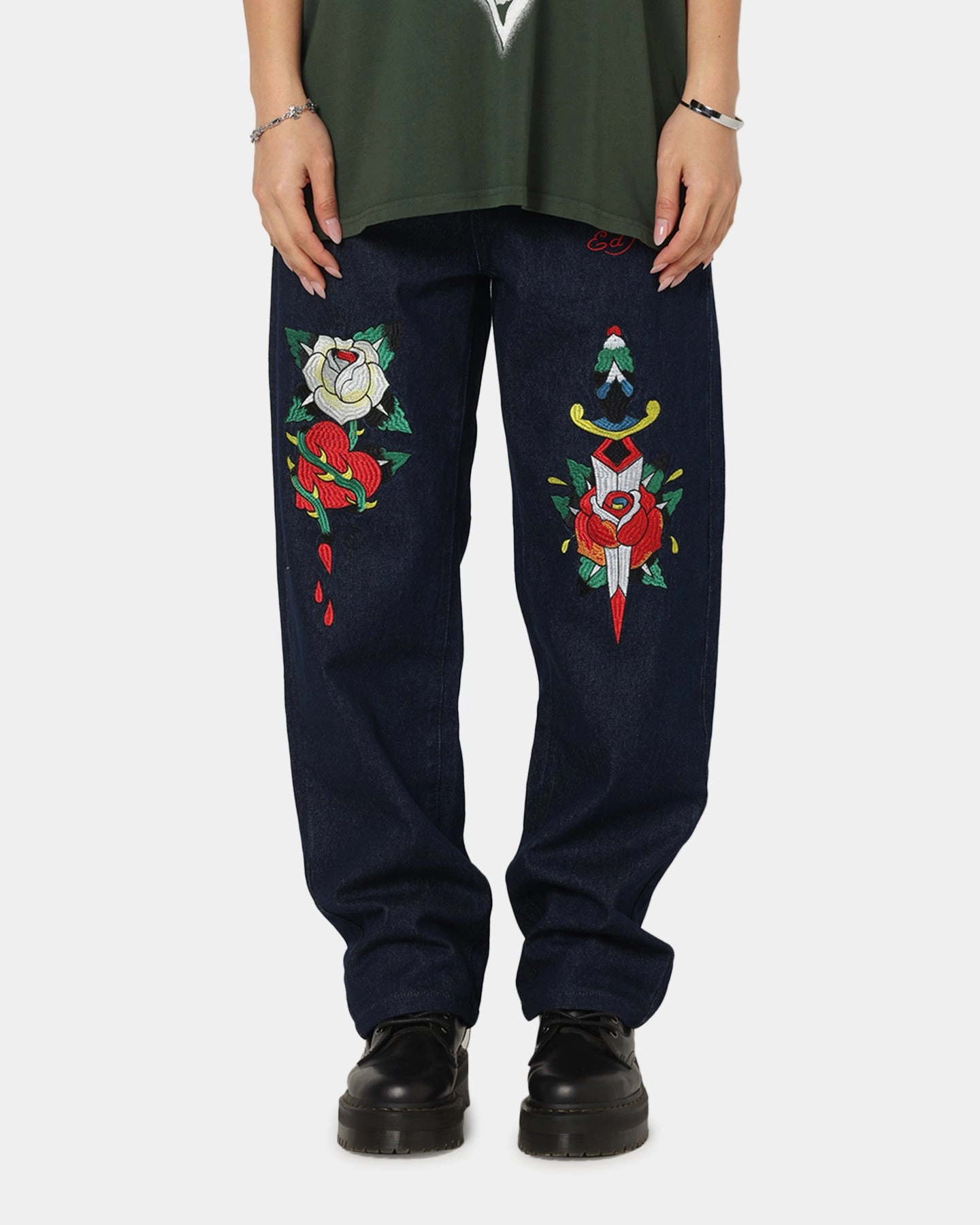Ed Hardy Once Wounded Jeans Dark Indigo Versatile Fit
