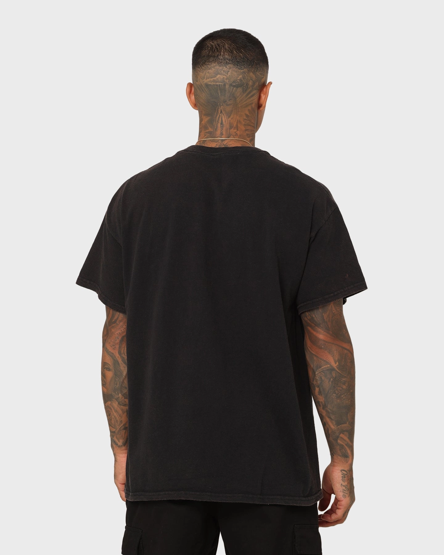 Goat Crew X UFC Alex Pereira Vintage T-Shirt Black Wash LightweightBlend Leisure Wear