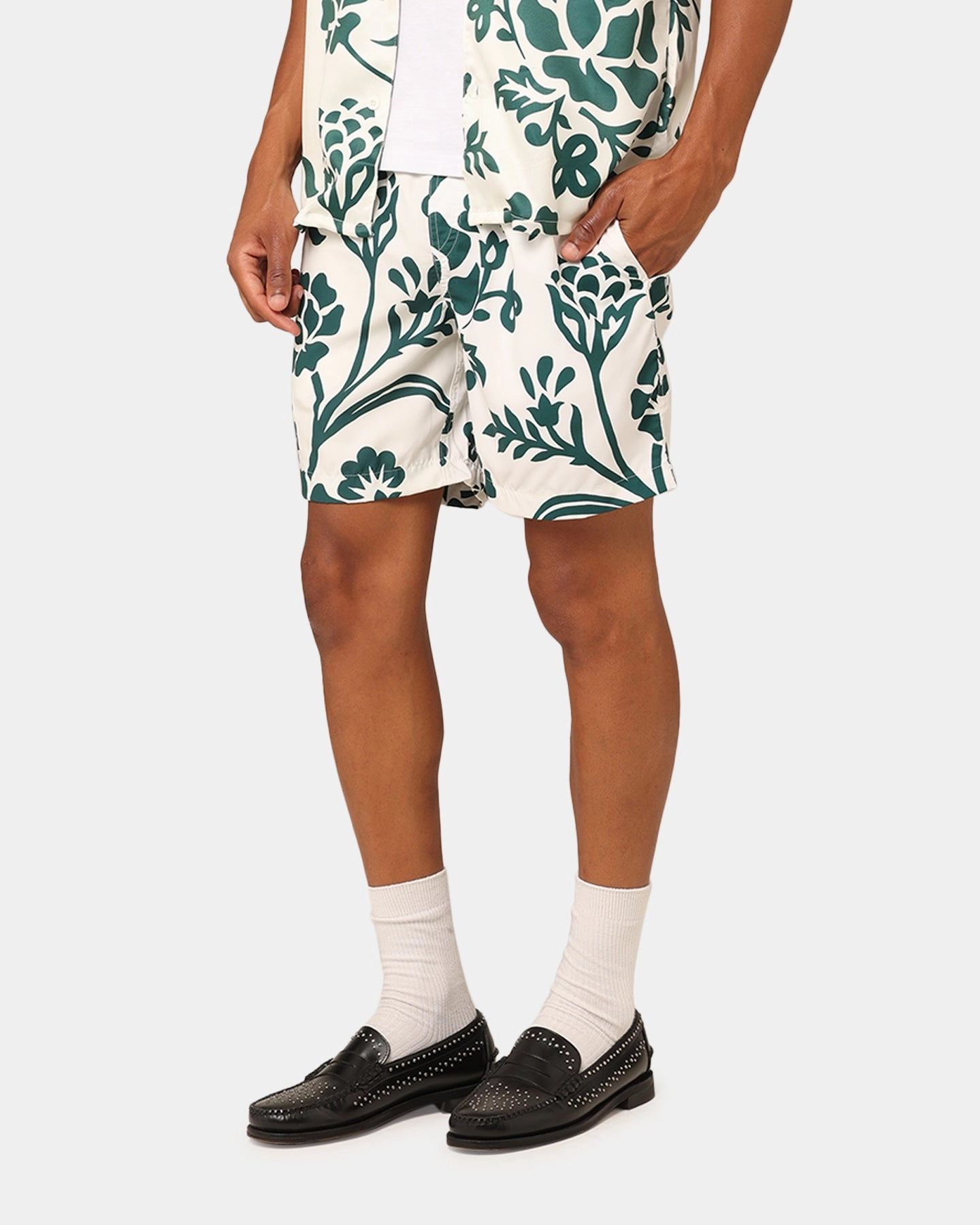 activewear option Chill Comfort XXIII James Shorts Cream/Green