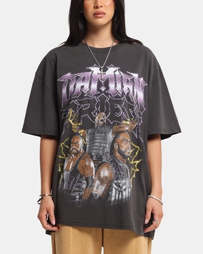 Culture Kings X WWE Damian Priest Wrestlemania XLI Heavy T-Shirt Black Wash Soft and Stylish OekoTexCertified