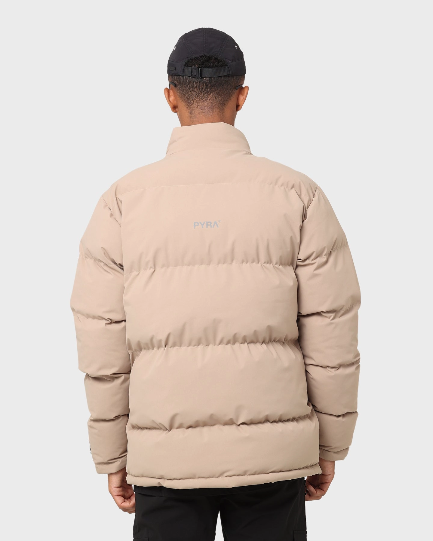 Non Chafing Edges Period PYRA Padded Puffa Jacket Natural