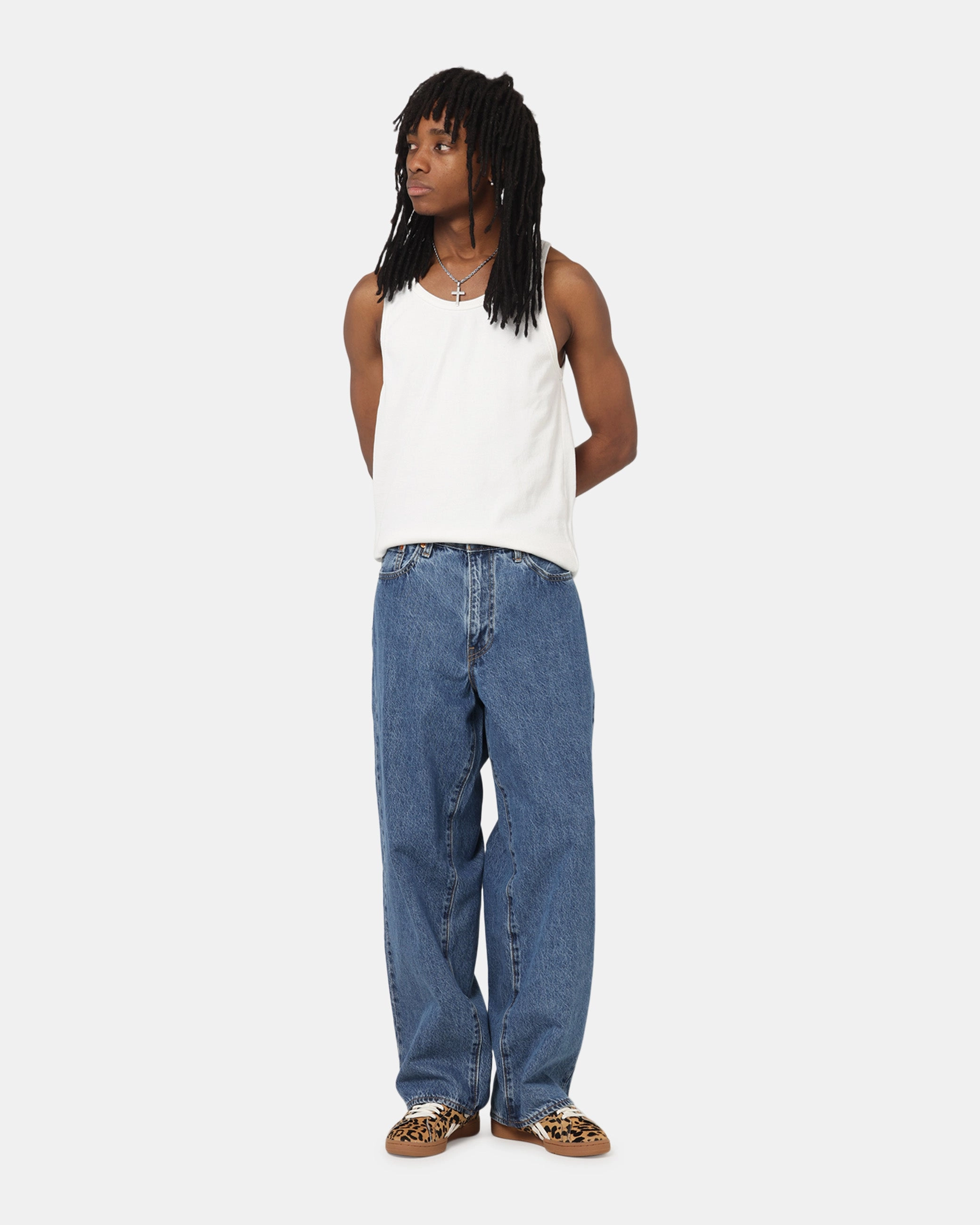 Go To Look Everyday Classic Wear Comfy Levi Strauss And Co 578? Baggy Jeans Blue