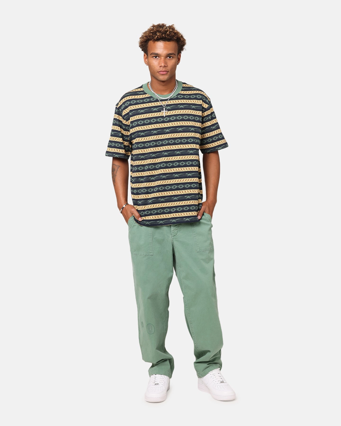 Vintage Wash Champion 60's OG 107 Field Pants Green