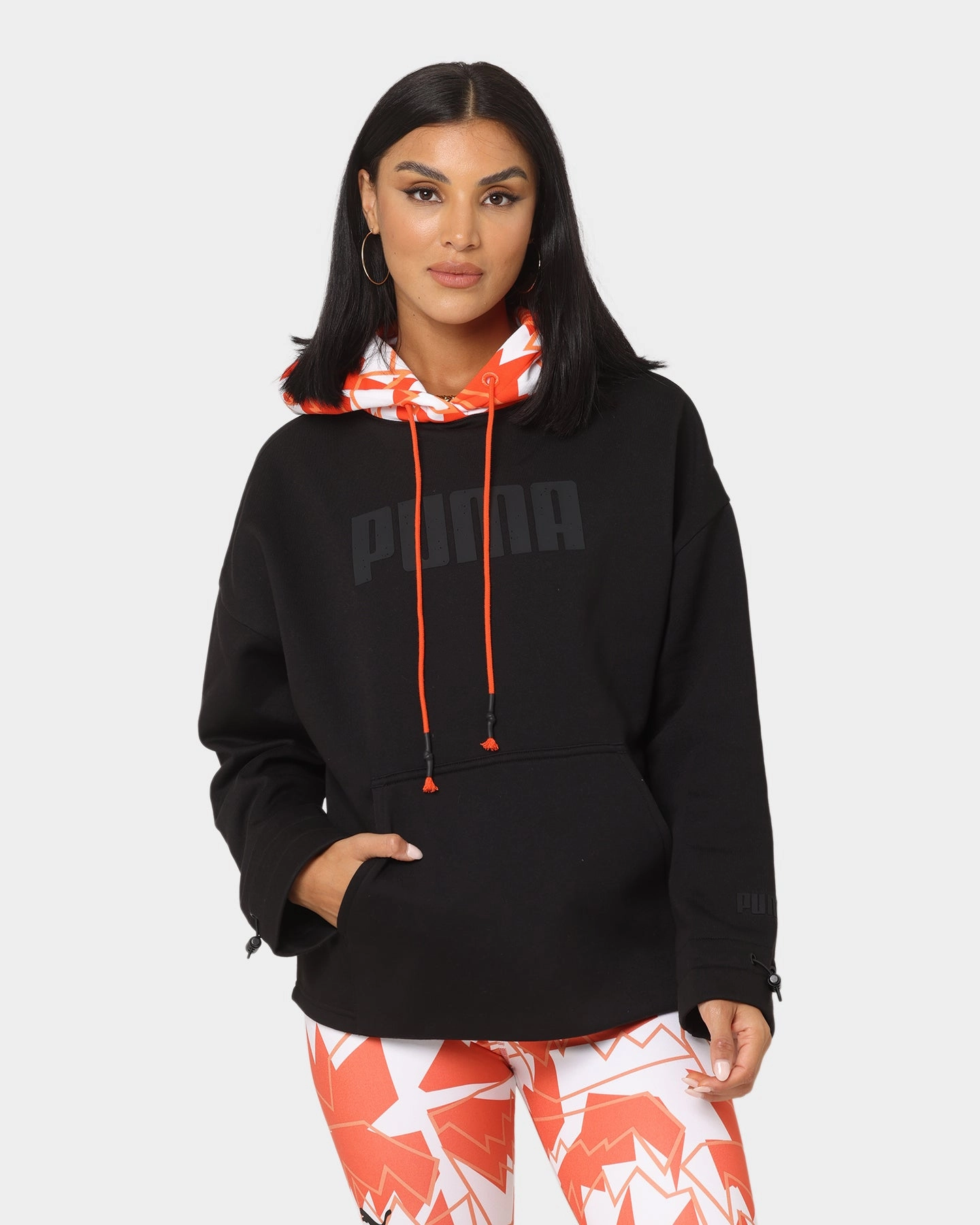 Flexible Motion Puma Women's Bucket Hoodie Puma Black