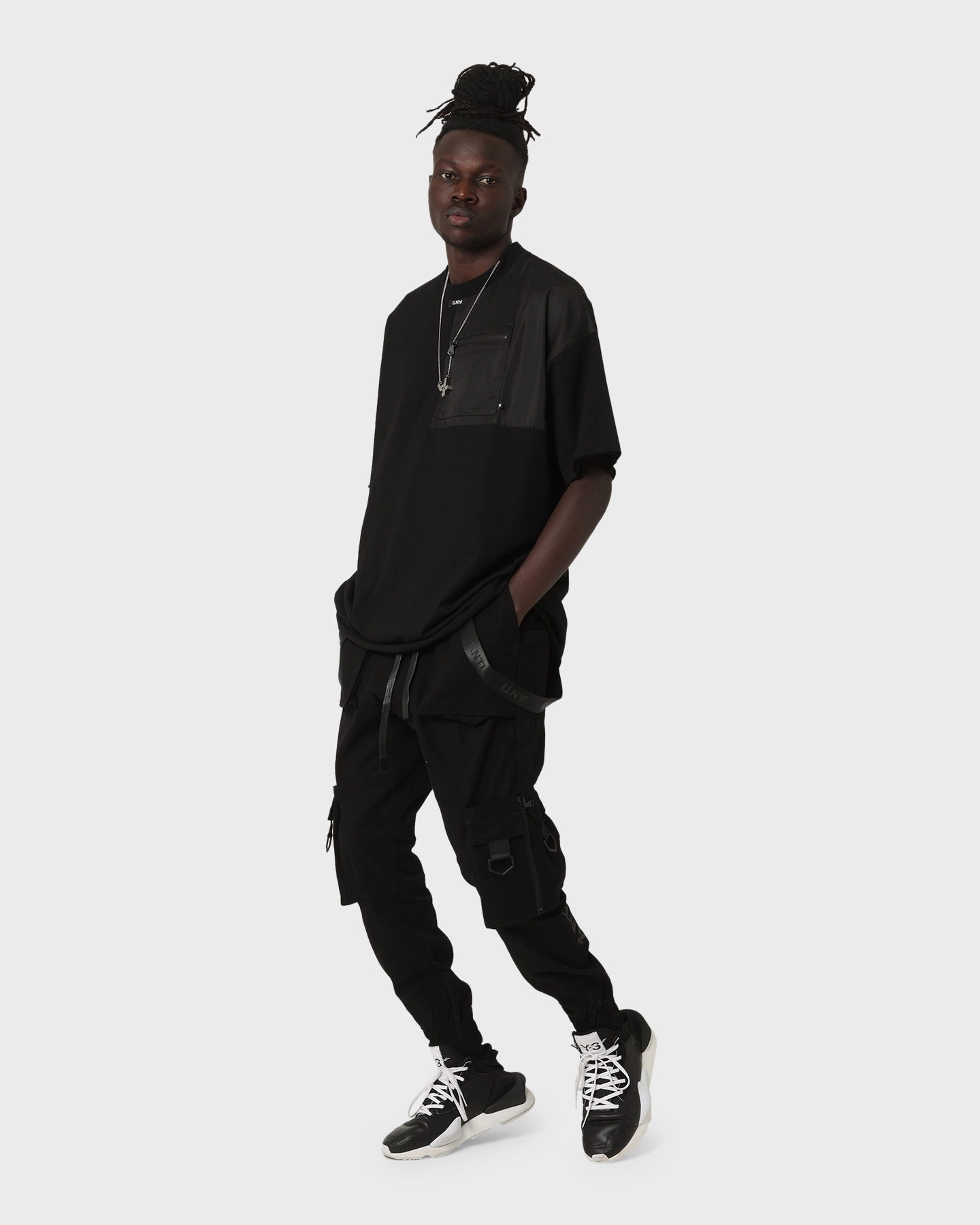 Streetwear vibe The Anti Order Armed Forces Elite Joggers Black