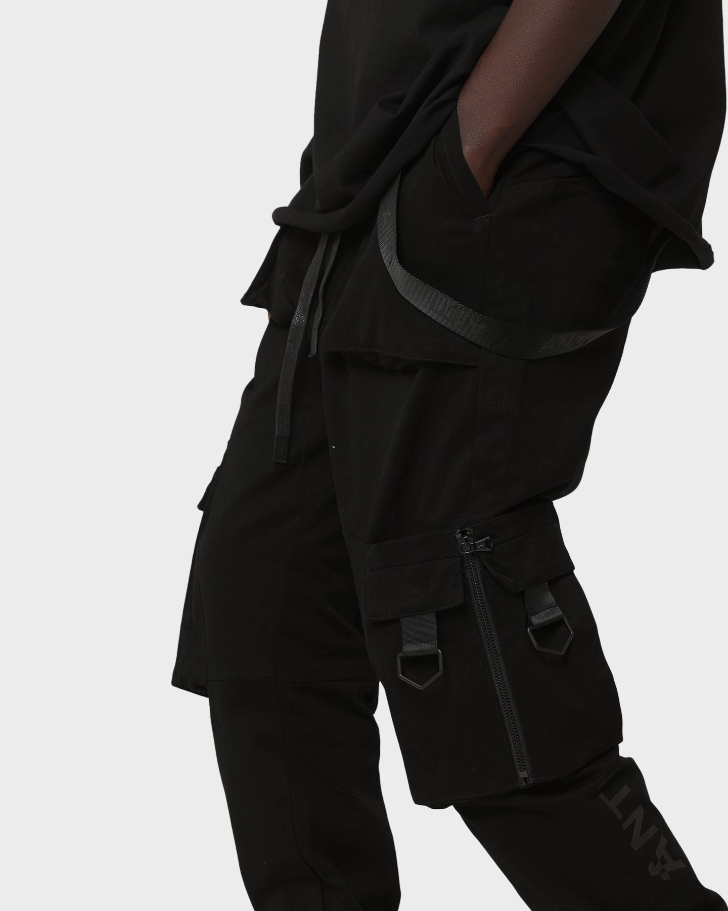 The Anti Order Armed Forces Elite Joggers Black Hidden pockets